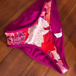 Athleta reversible bikini bottoms